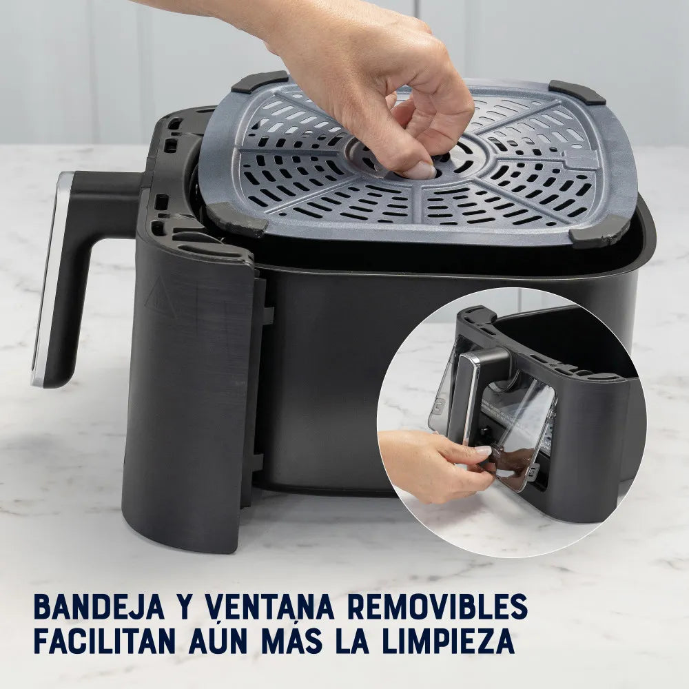 Freidora de Aire Digital Oster 6L con visor