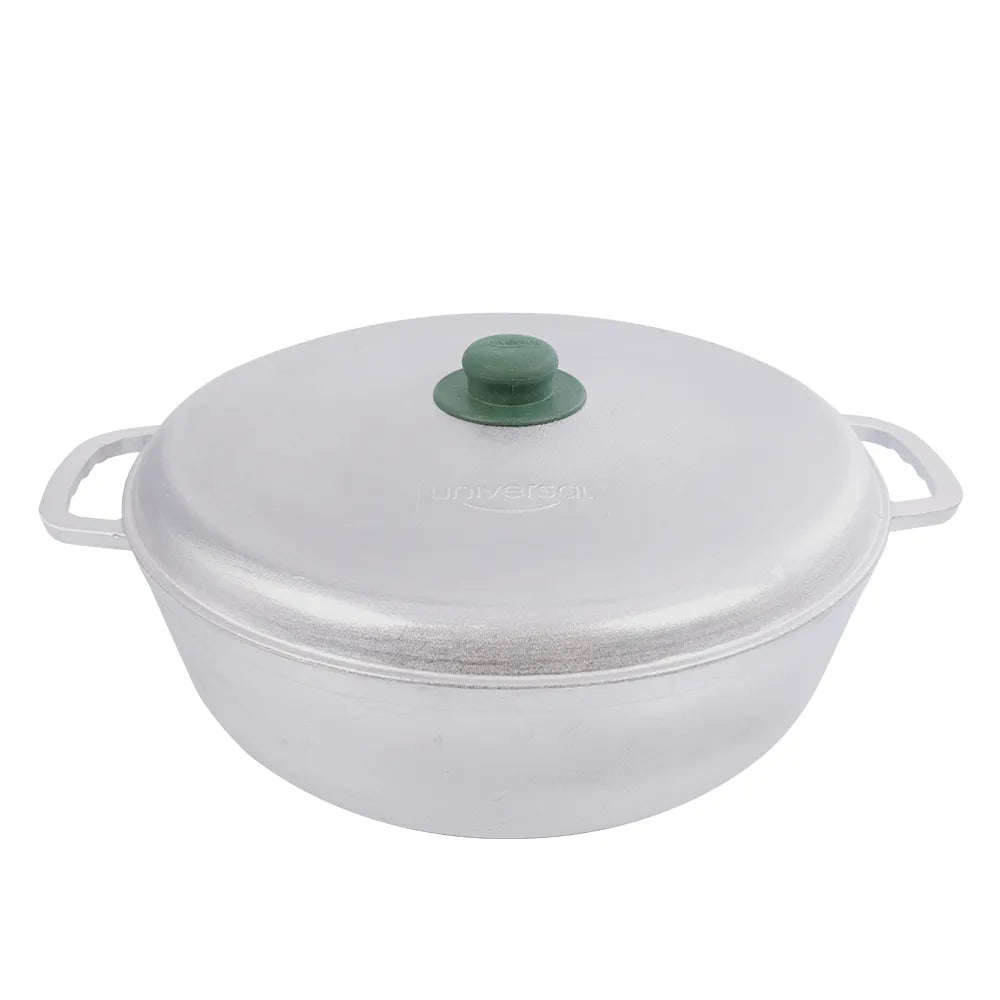 Caldero de Aluminio Tapa de Aluminio 36cm