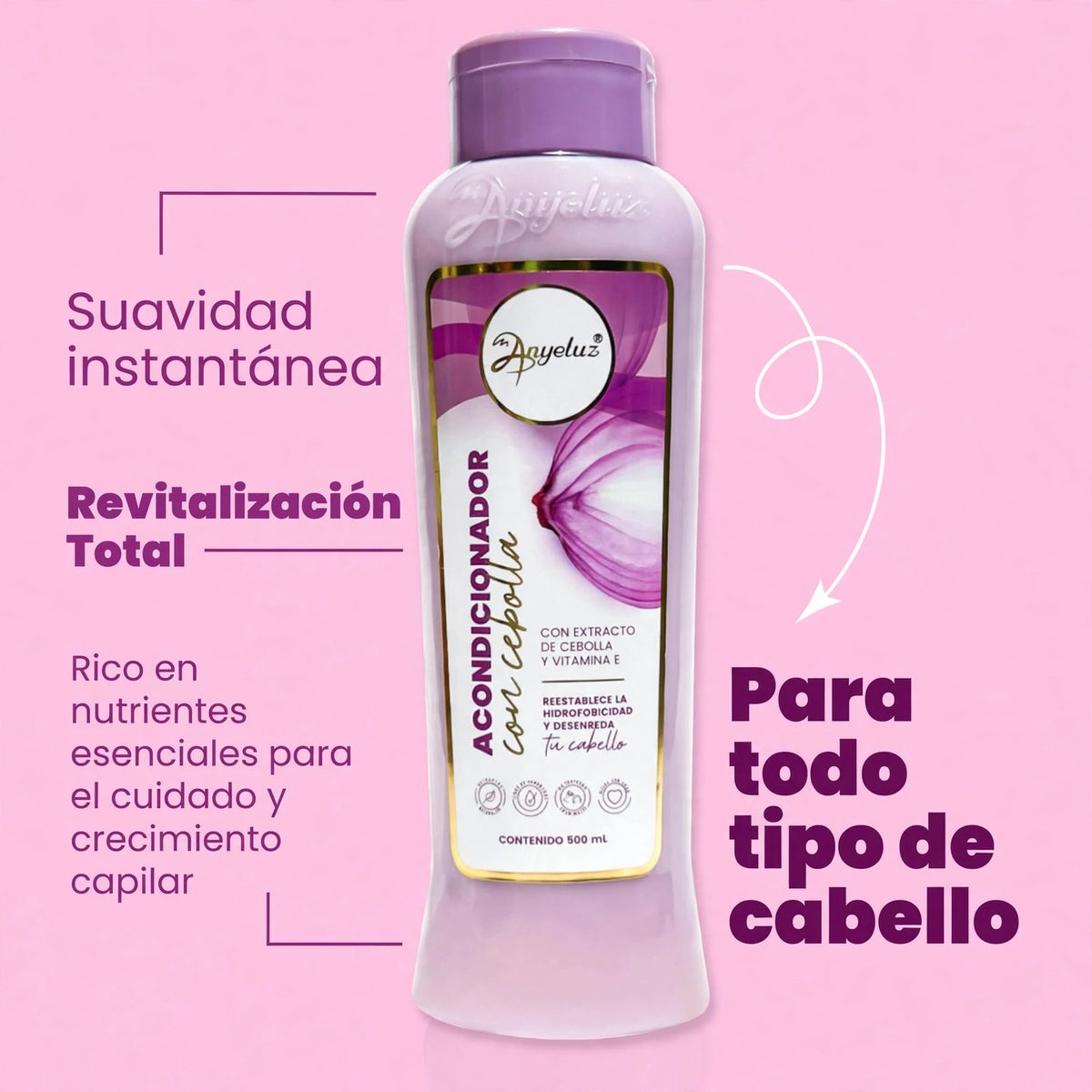 Acondicionador de cebolla Anyeluz