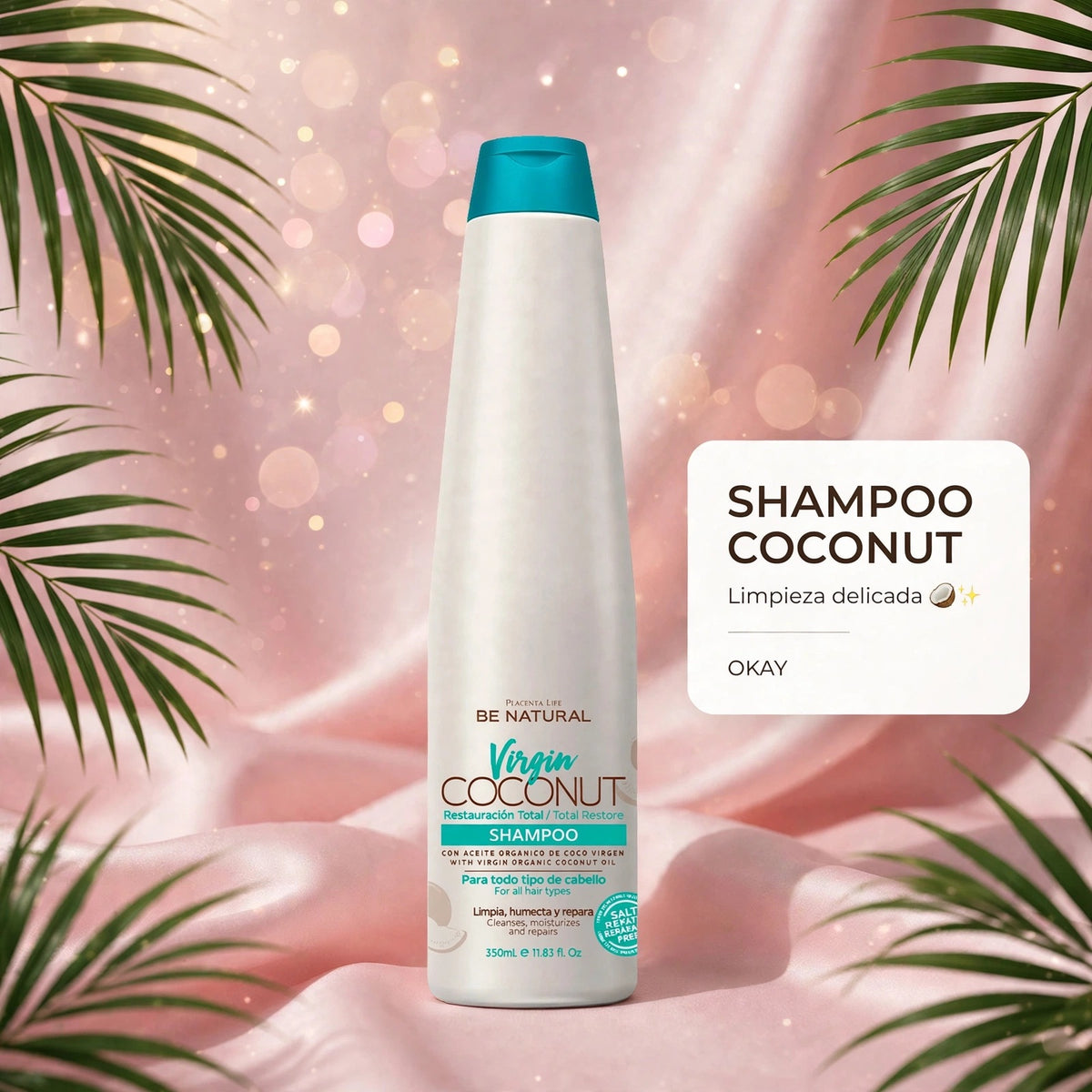 Shampoo virgin coconut Be Natural