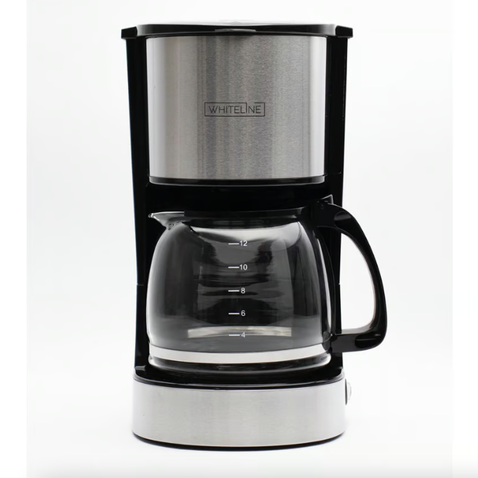 Cafetera 10 a 12 Tazas Whiteline