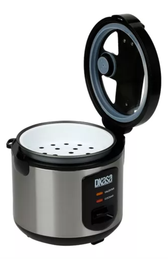 OLLA ARROCERA DKASA 1.8 L LIBRAS CON VISOR INOX COOK
