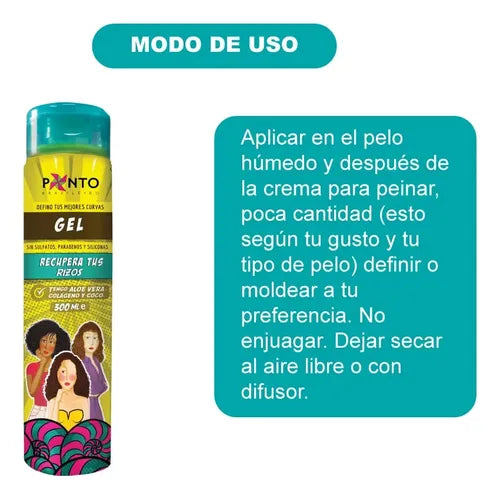 Gel,recupera tus rizos