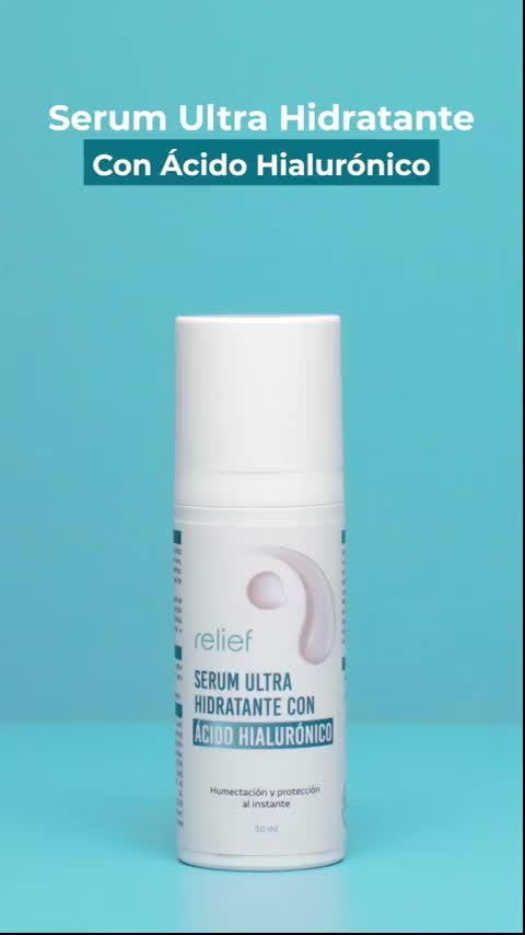 Sérum ultra hidratante con ácido hialurónico