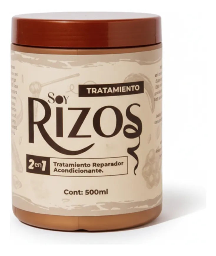 Tratamiento Capilar Soy Rizos 2 En 1 Femme Cosmetics 500 ML