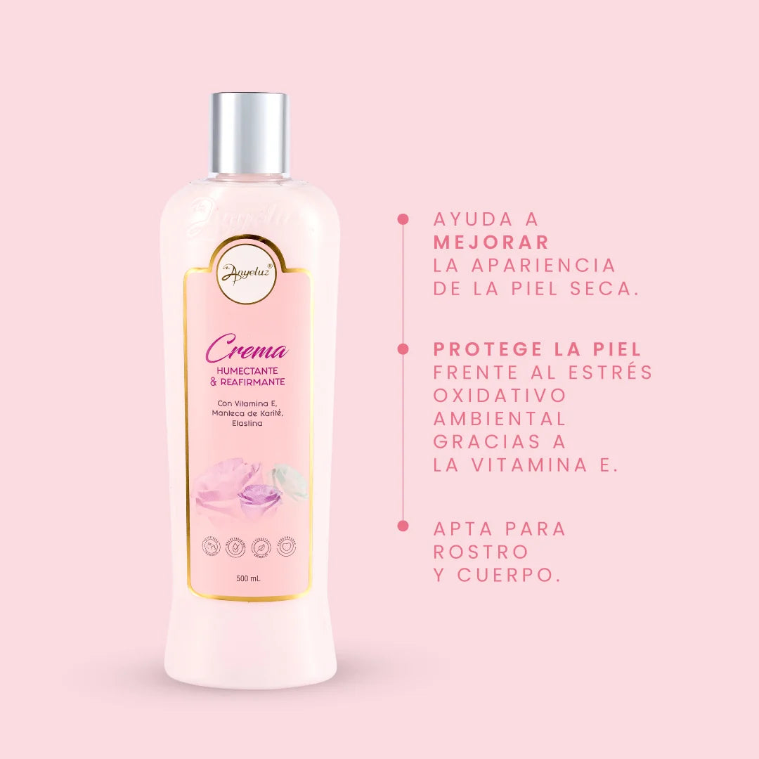 Crema humectante y reafirmante Anyeluz