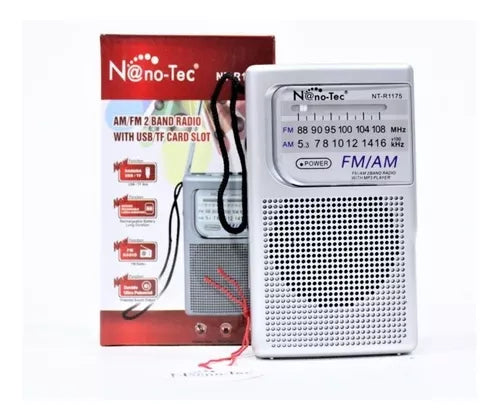Radio Nanotec Recargable