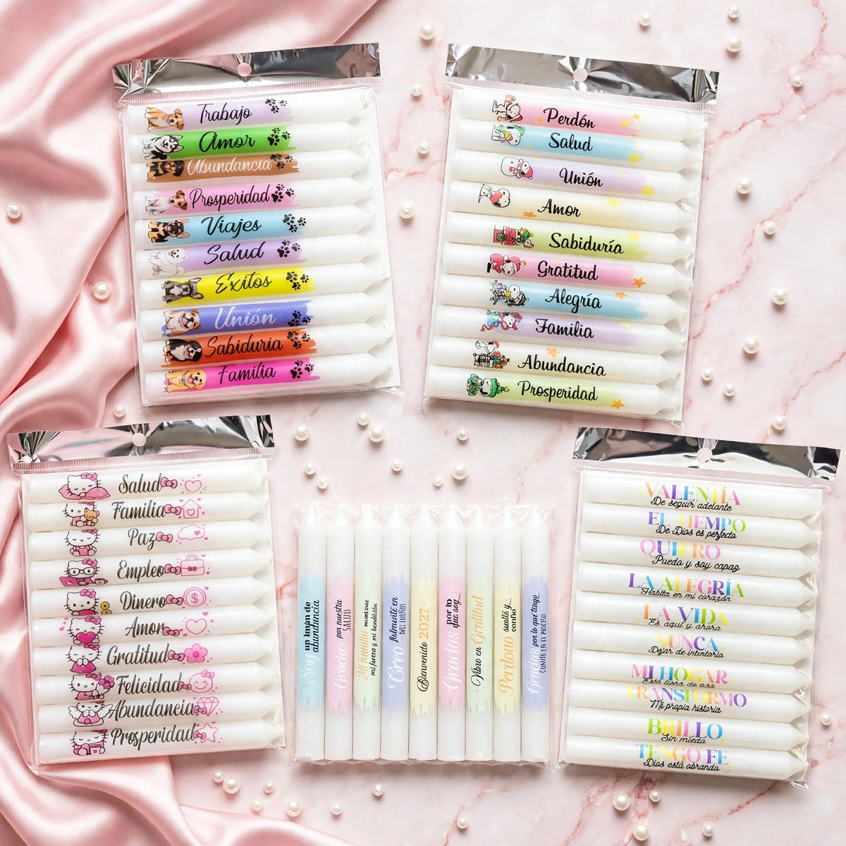 10 Velas de gratitud