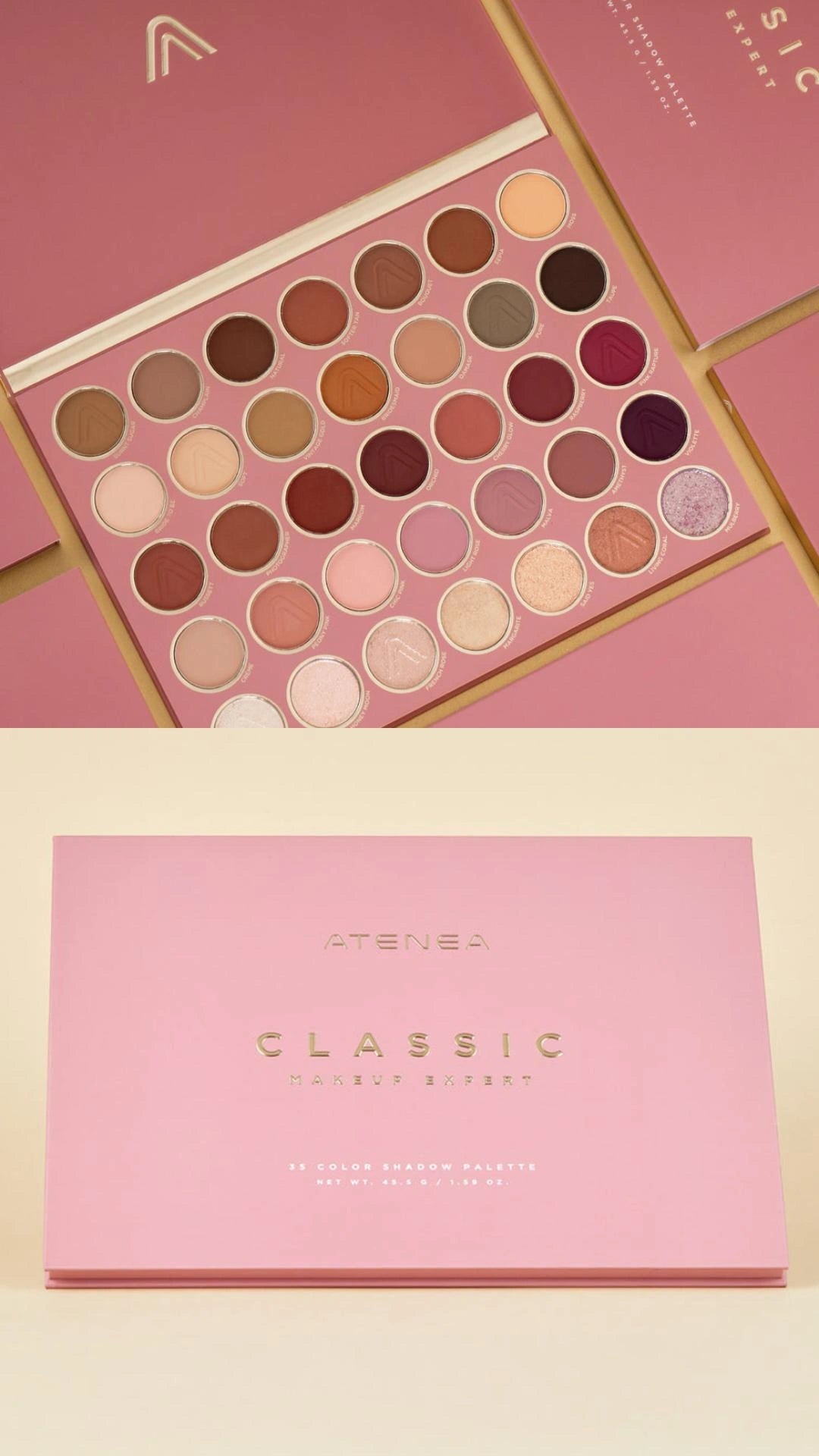 PALETA DE SOMBRAS CLASSIC MAKEUP EXPERT