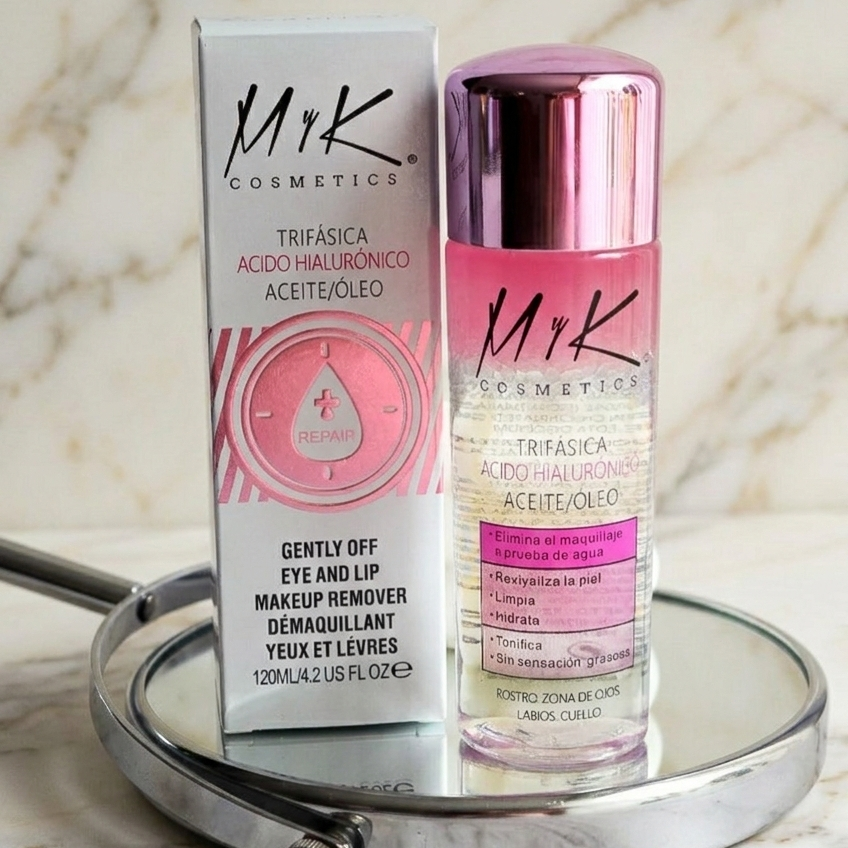 Agua micelar trifásica myk