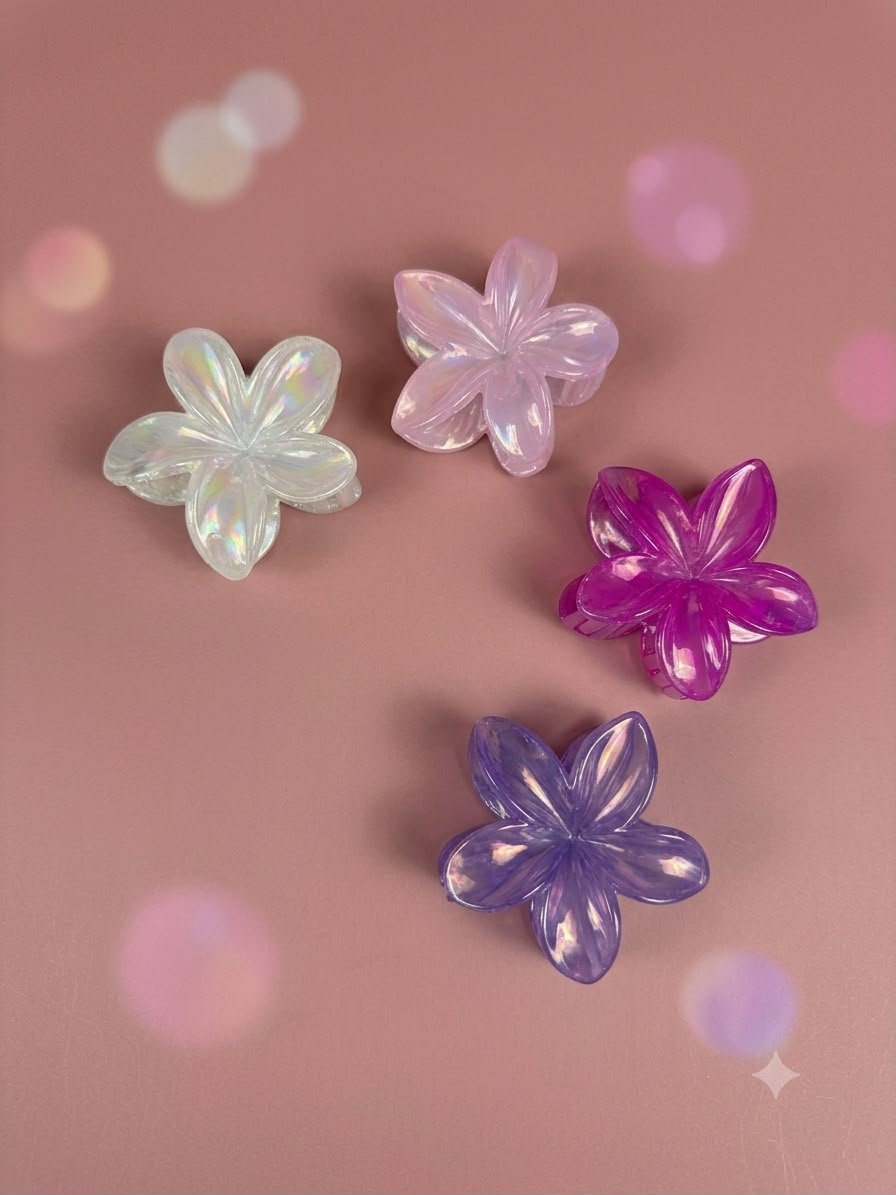 Pinzas caimanes flores