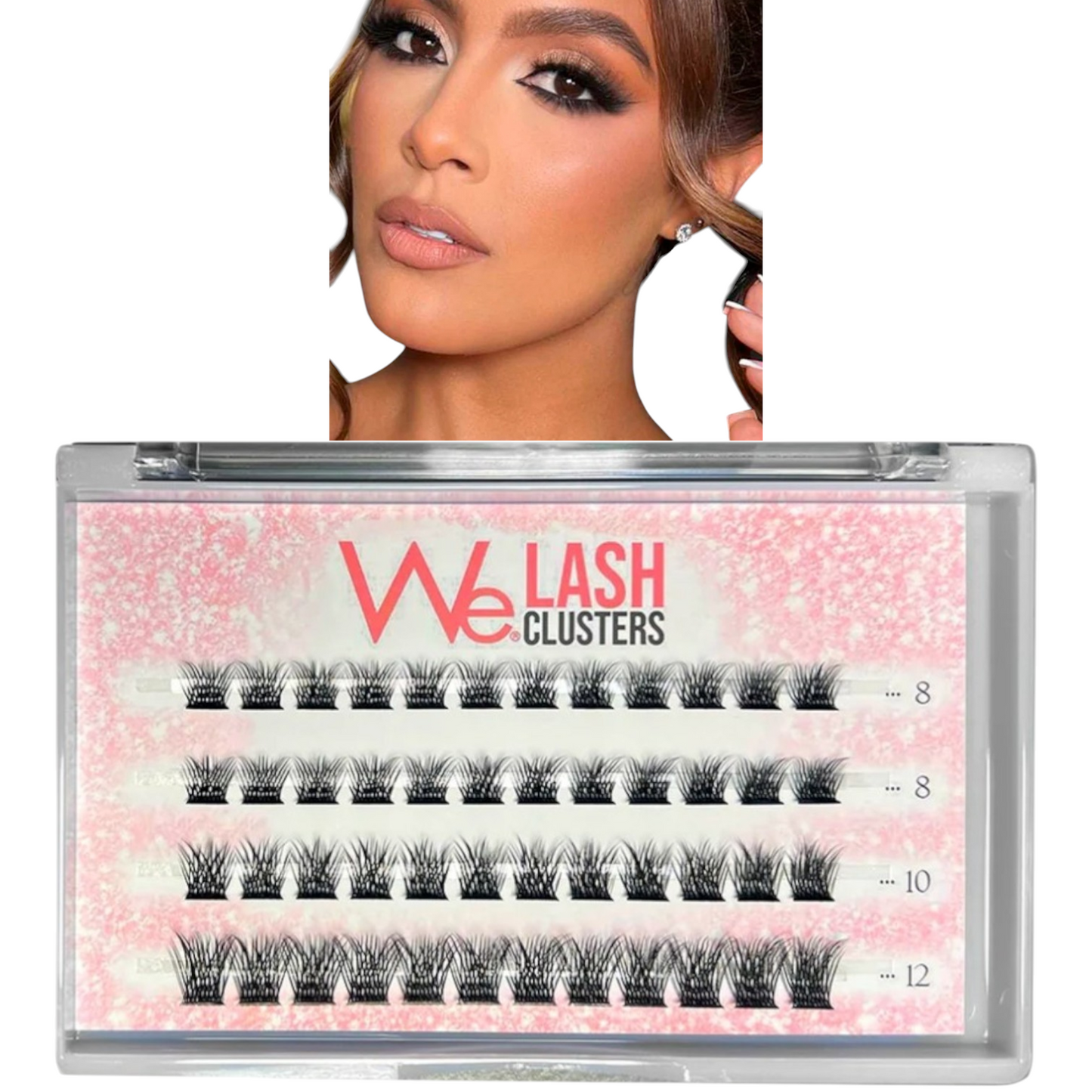 Pestañas ingeniosa ×4 we cosmétics