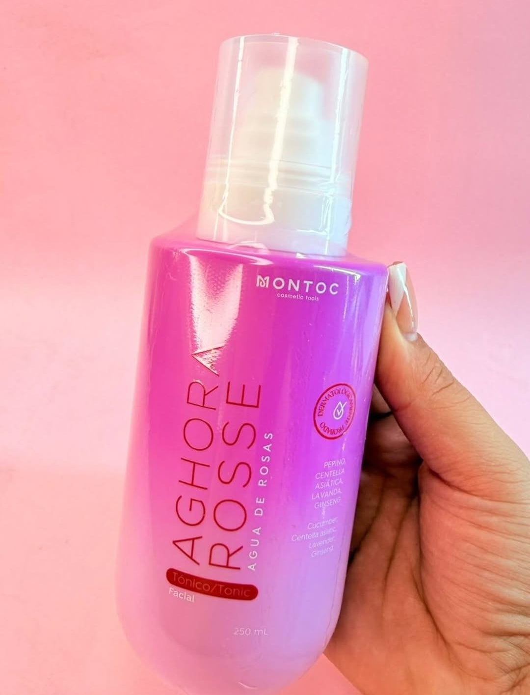 Tónico Facial Aghora Rosse 250 ml Nueva Presentacion montoc