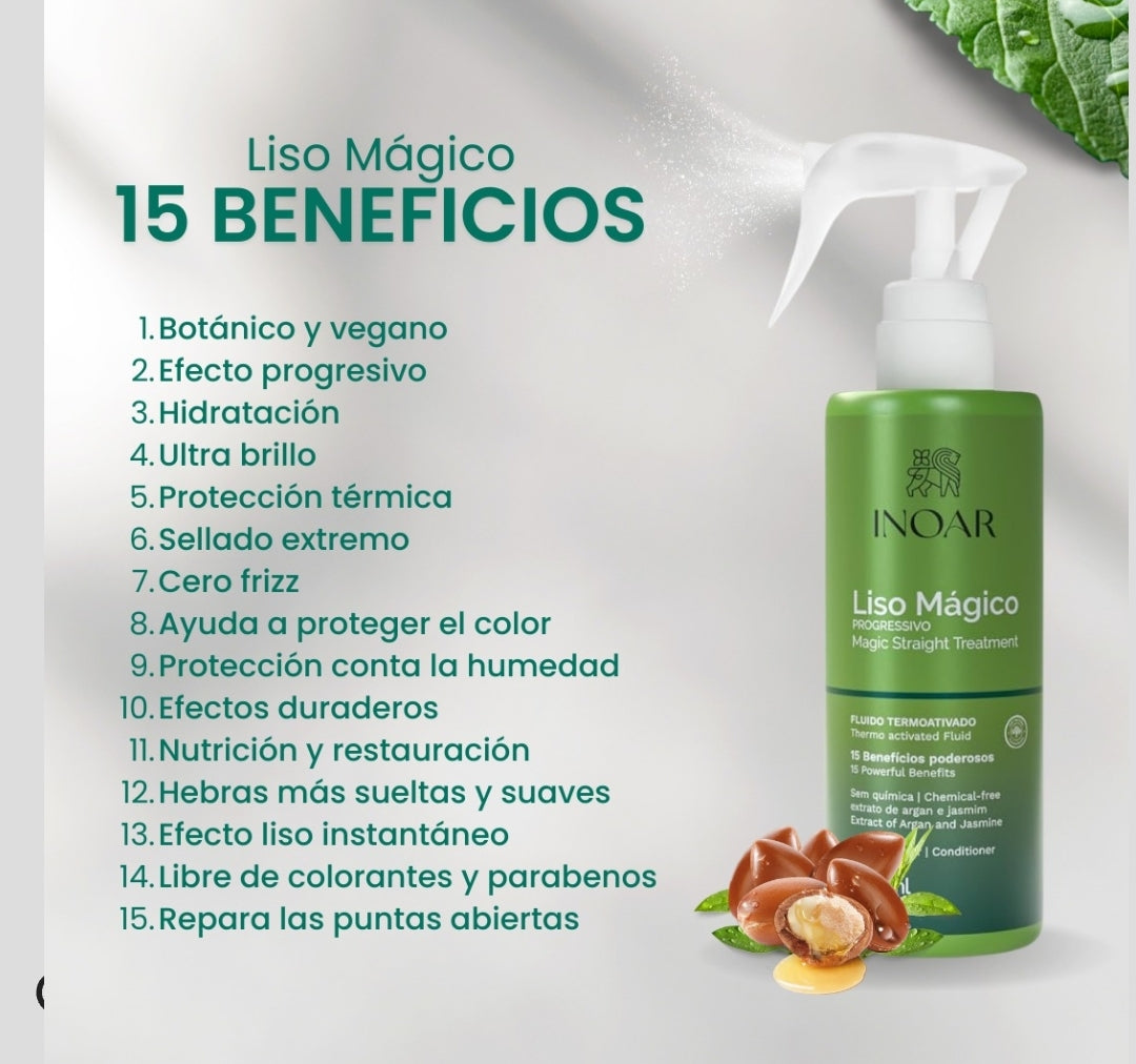 Liso Mágico INOAR liso progresivo