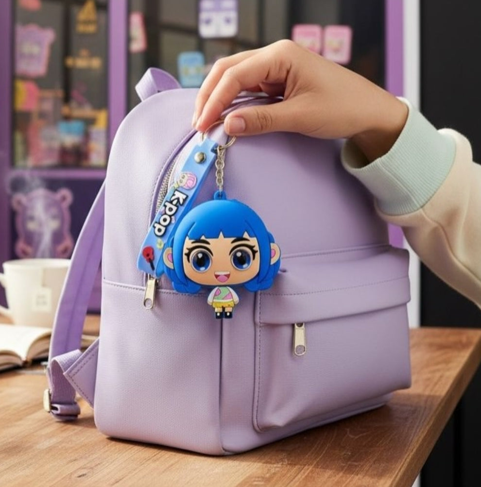 LLAVERO DE SILICONA GUERRERAS K-POP