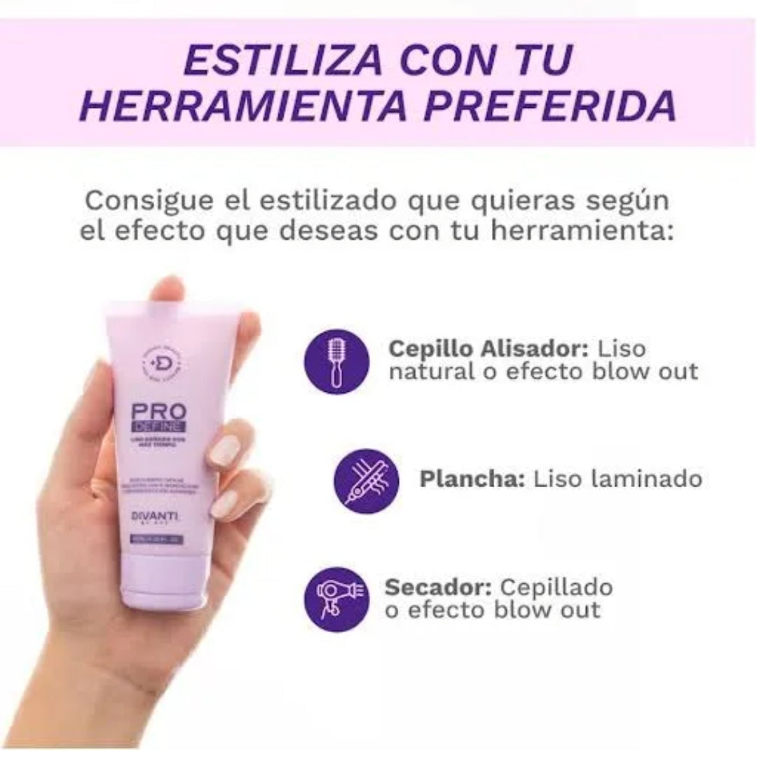 PRODEFINE CAPILAR CON EFECTO ALISANTE PYT