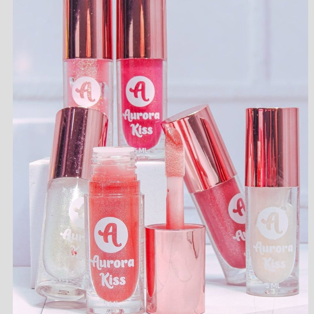 LIP GLOSS AURORA KISS ALMA BEAUTY