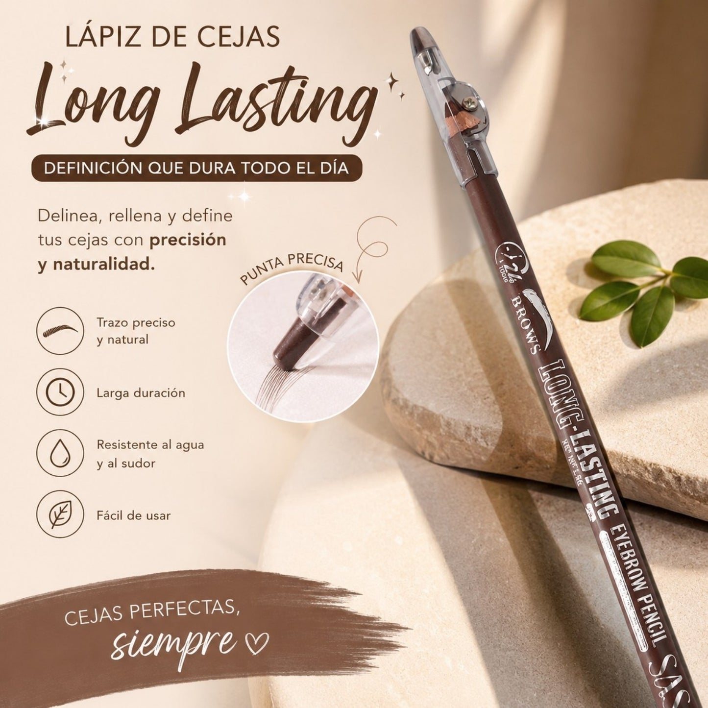 LAPIZ DE CEJAS SAP004MX USHAS, SAS