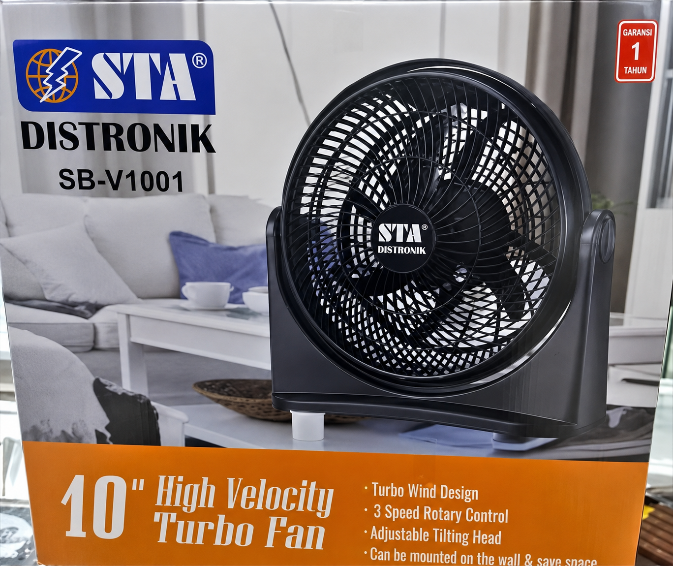 Ventilador STA Distronik 10"