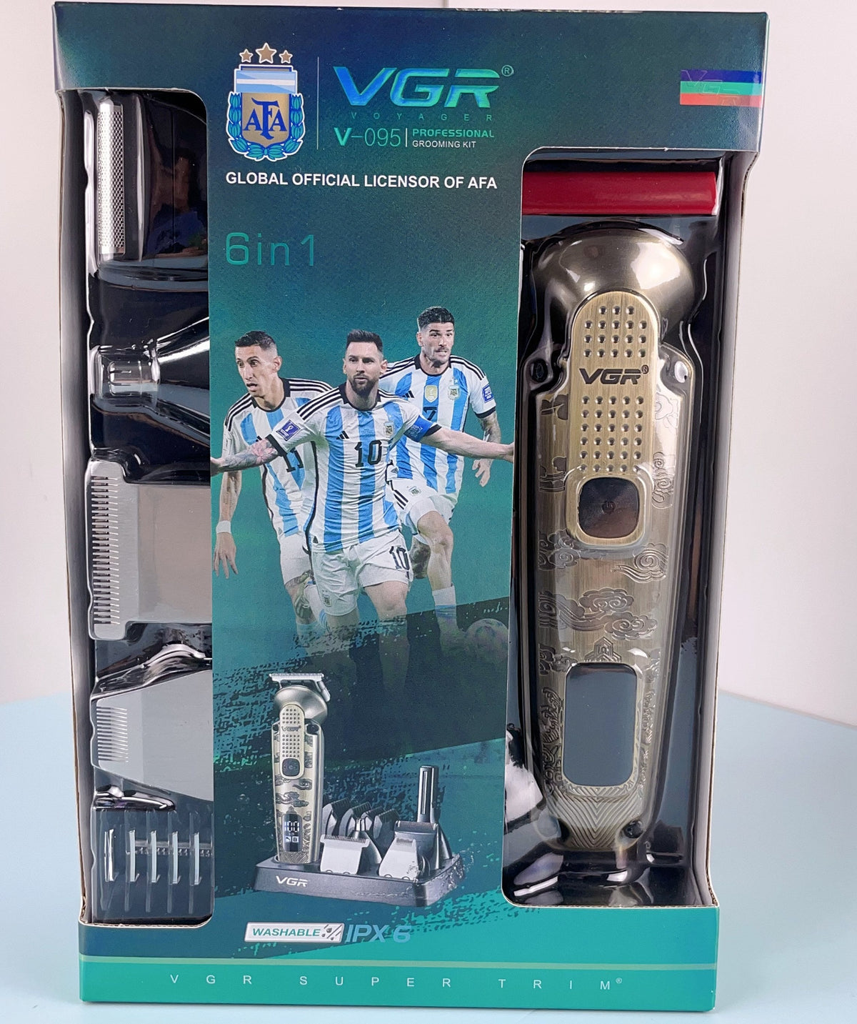 Máquina de motilar VGR v-095 6 en 1