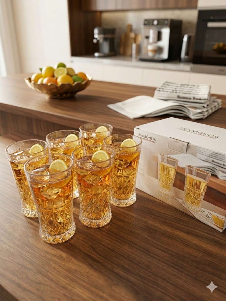 Set de vasos Diamonds