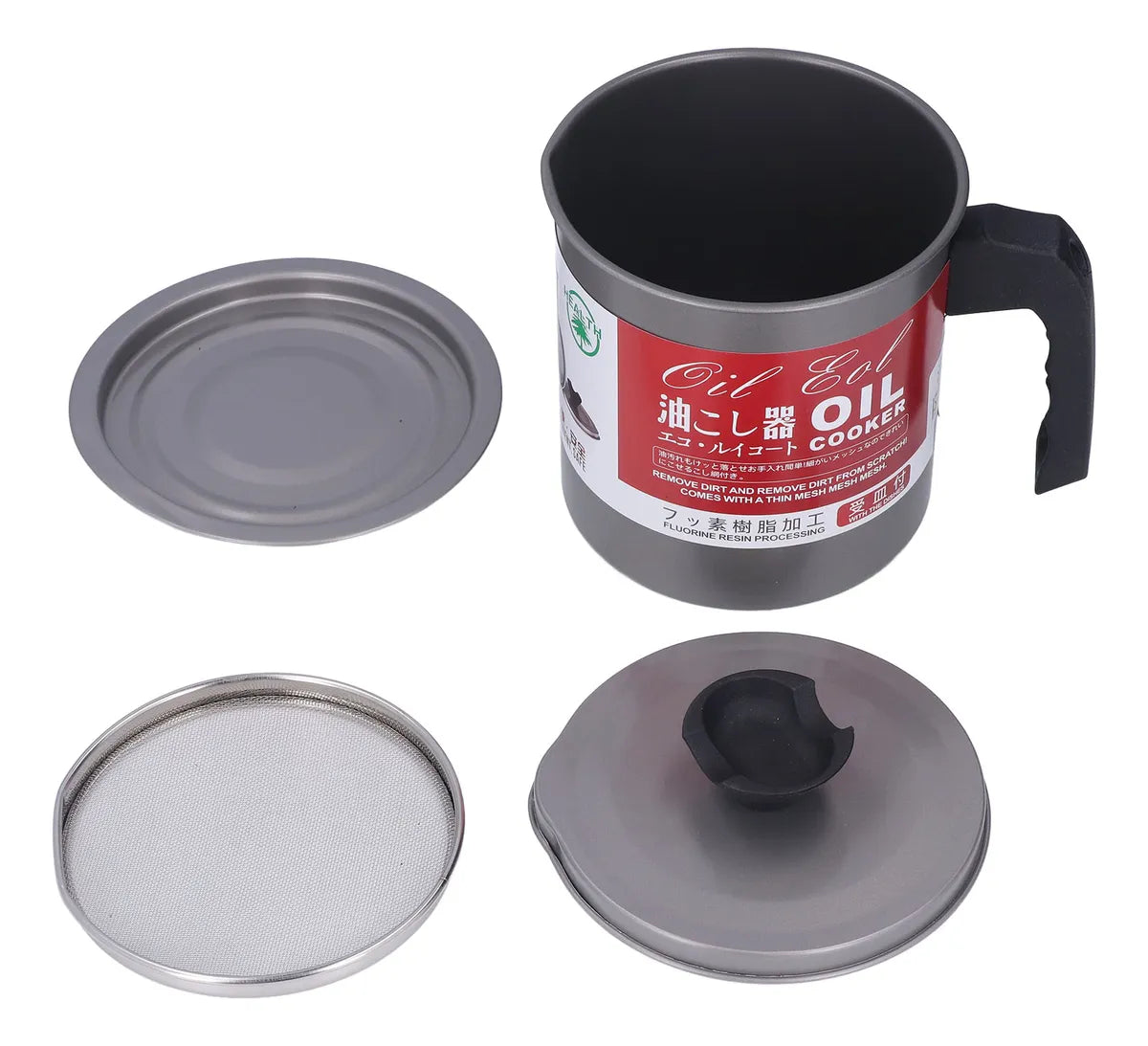 Aceitera con colador