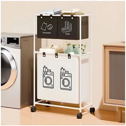 Cesto de ropa 2 niveles