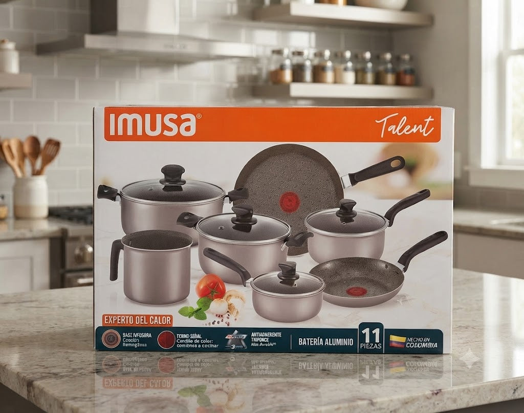 Bateria 11 piezas Imusa