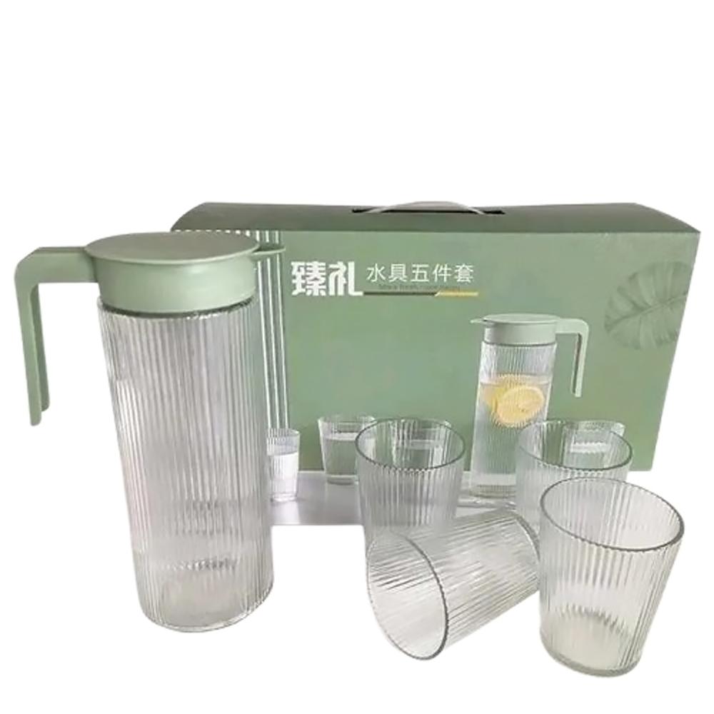 Set de jarra +4 vasos