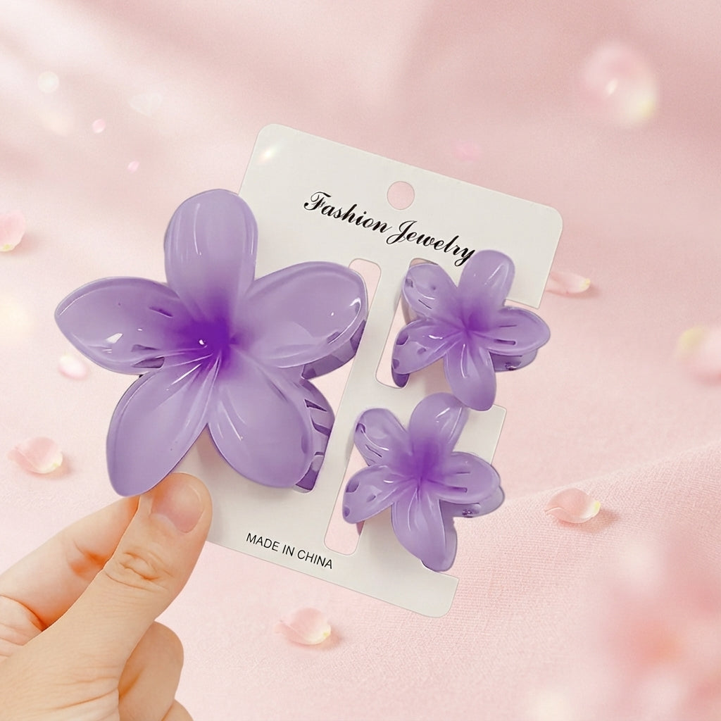 Pinzas florales x3