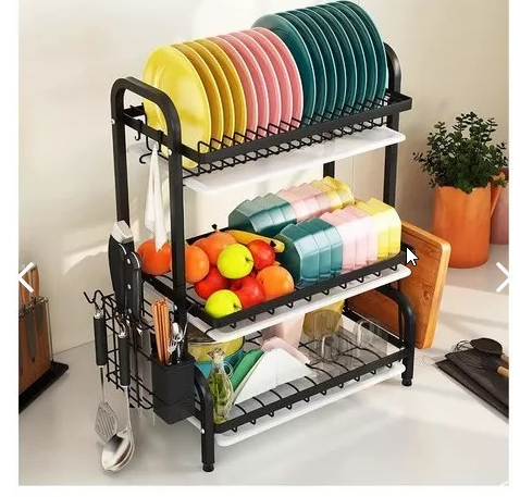 Escurridor de platos 3 niveles