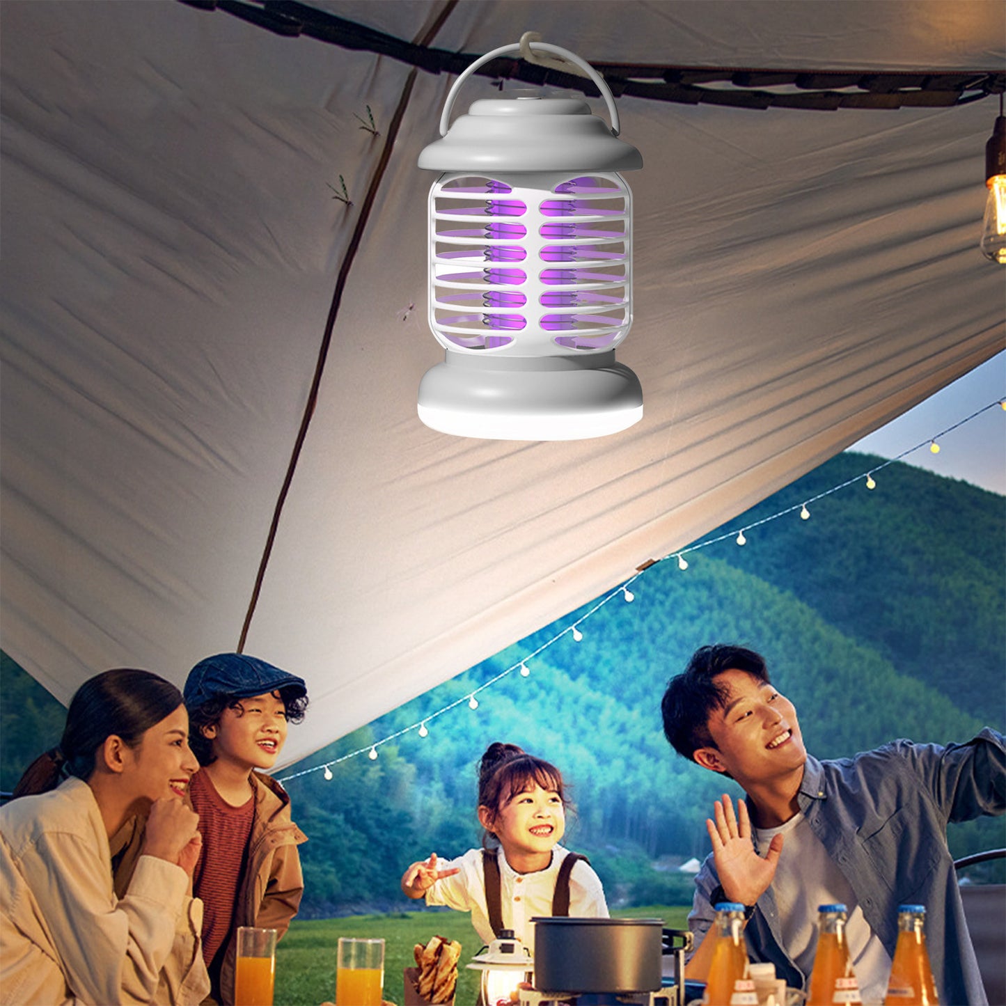 Lámpara antimosquitos