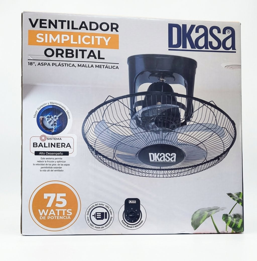 Ventilador Orbital Dkasa