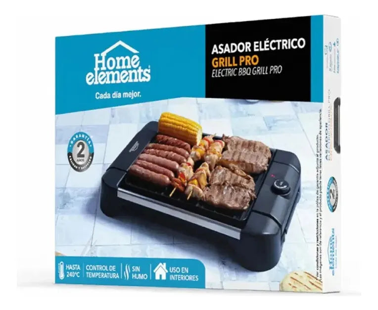 Asador eléctrico home Elements