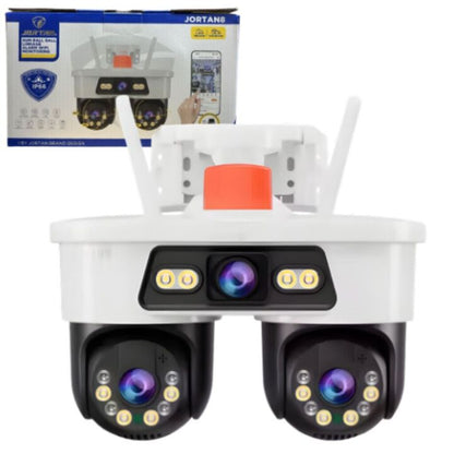 Camara de seguridad jortan8 Dobletriple lente