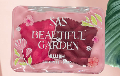 PALETA X2 RUBORES BEAUTIFUL GARDEN SAS