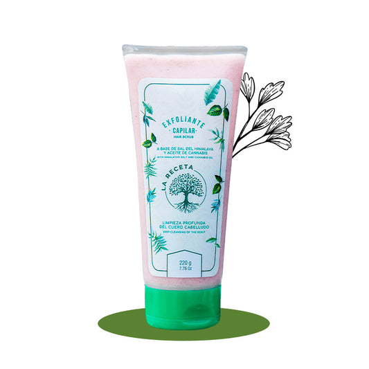 Exfoliante Capilar la Receta CBD