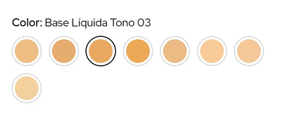 BASE LÍQUIDA ANYELUZ (LIQUID FOUNDATION)
 Cobertura media