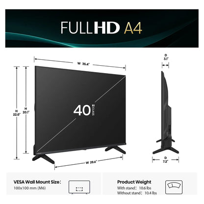 Televisor Hisense 40"