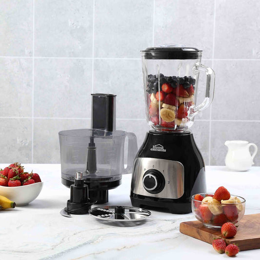 Licuadora con procesador home Elements