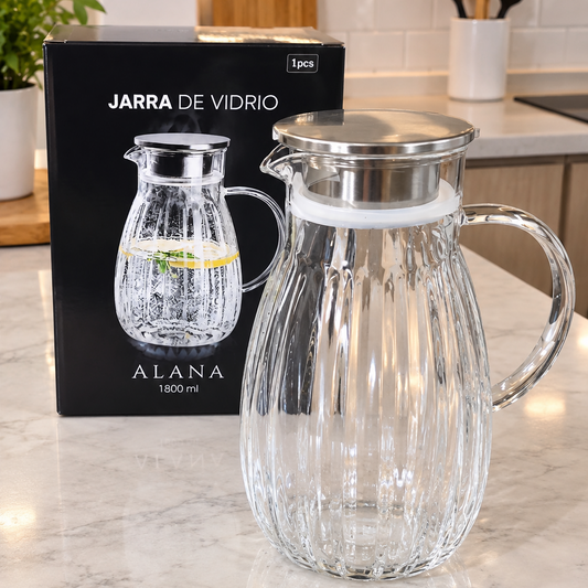 Jarra de vidrio 1800 ml Alana