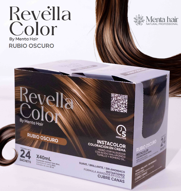 INSTACOLOR COLORACIÓN EN CREMA  MENTA HAIR