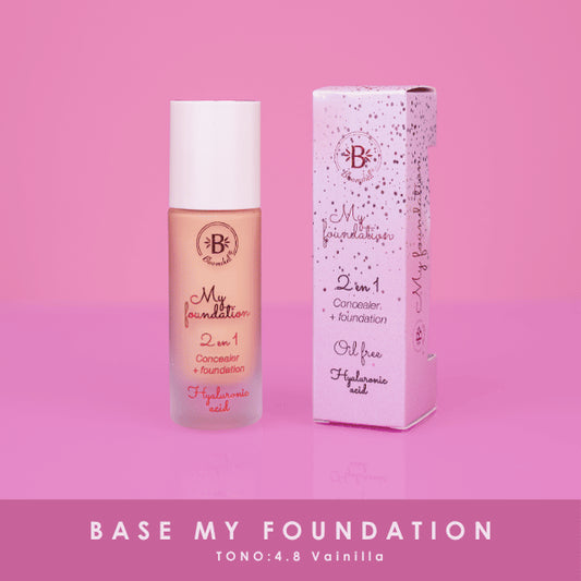 BASE  MY FUNDATION  2 EN  1 BLOOMSHELL