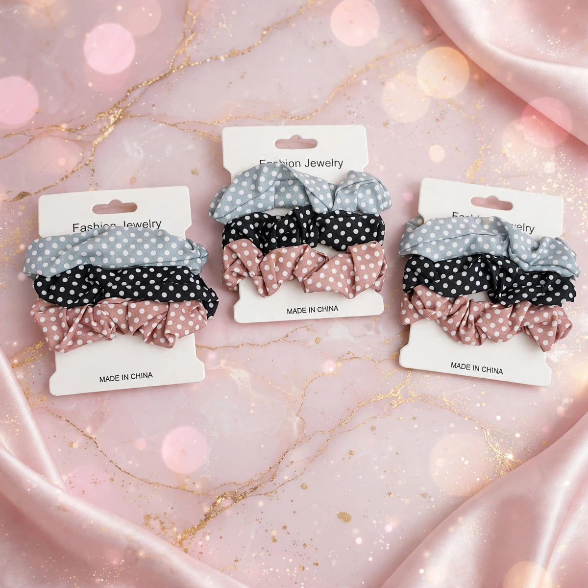 Set de moños x3
