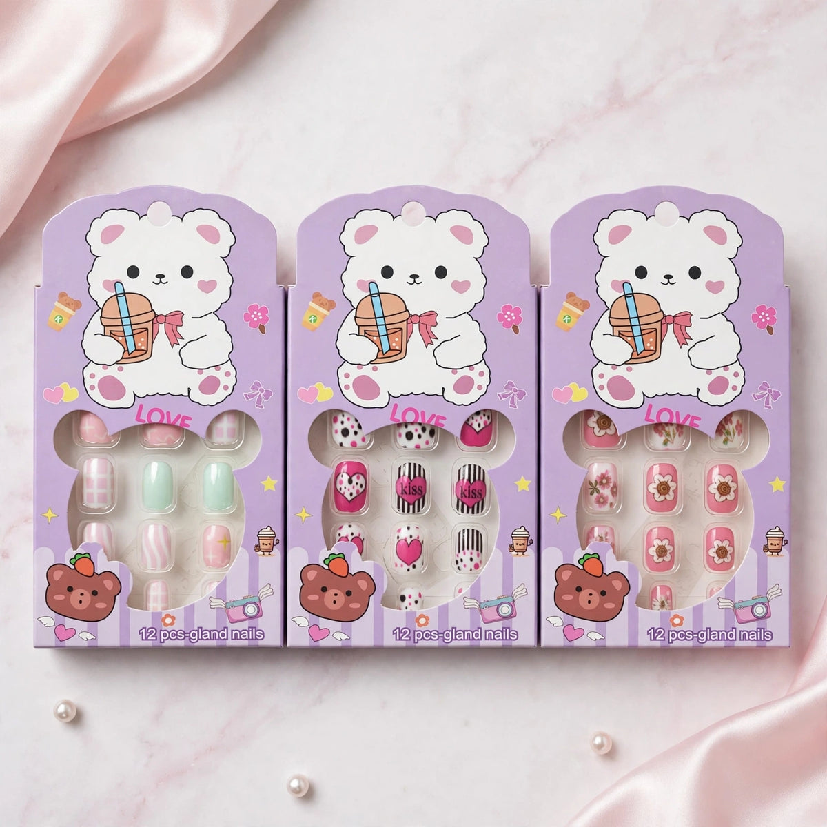 Uñas postizas para niñas