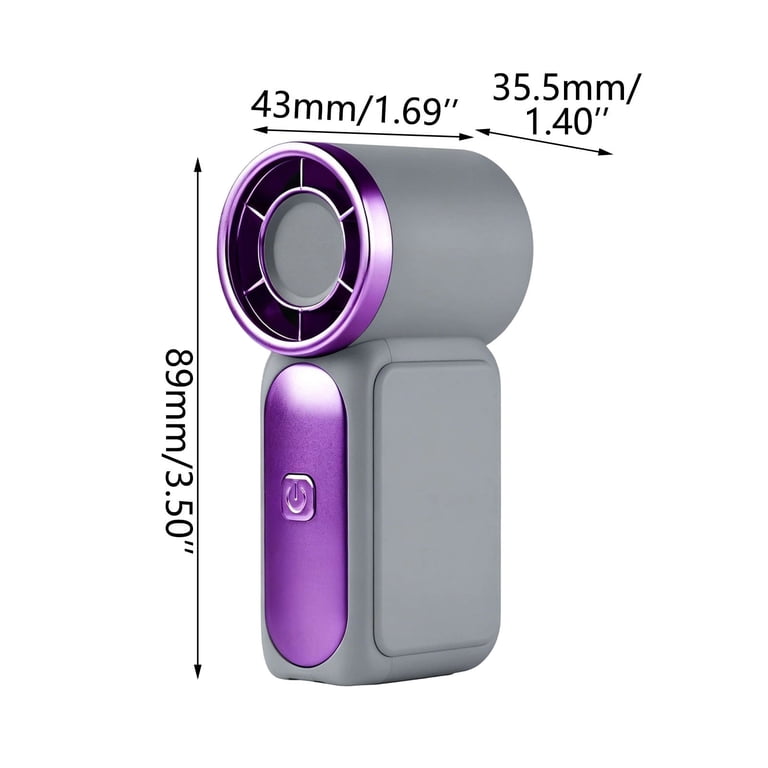 Mini ventilador inalámbrico portátil