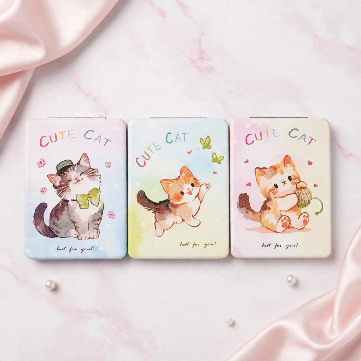 Doble espejo cute cat