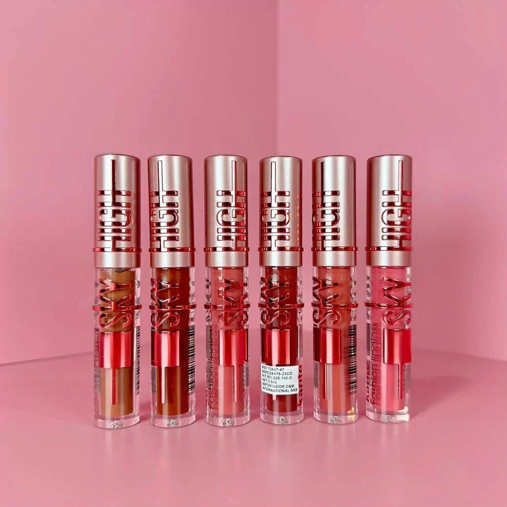 Brillo labial SKY HIGH con chimmer SAS