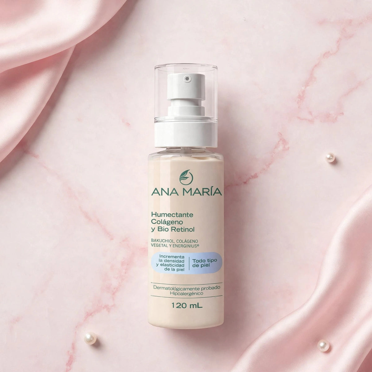 Humectante colágeno y bio retinol Ana María