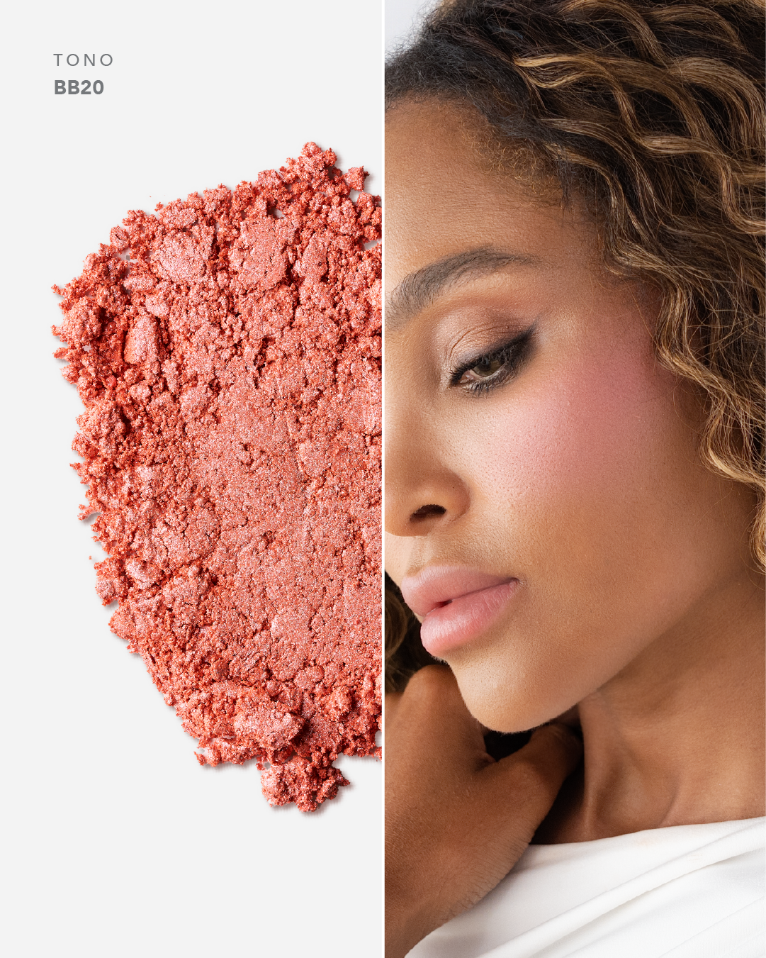 Rubor compacto blow really blushed Ruby Rose